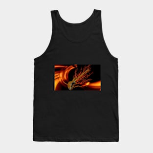 Electric Guitar Fire Tank Top